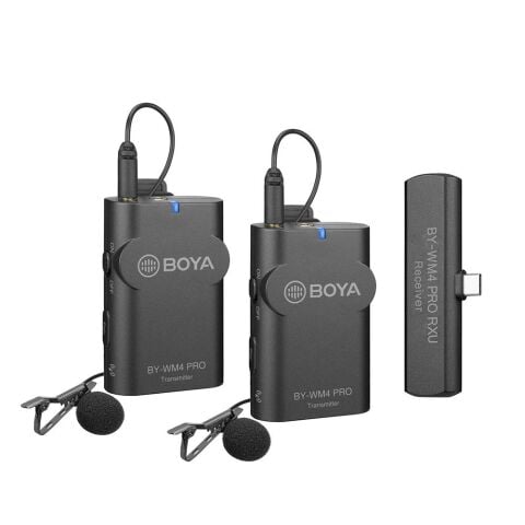 Boya BY-WM4 Pro-K6 Type-c İkili Kablosuz Mikrofon