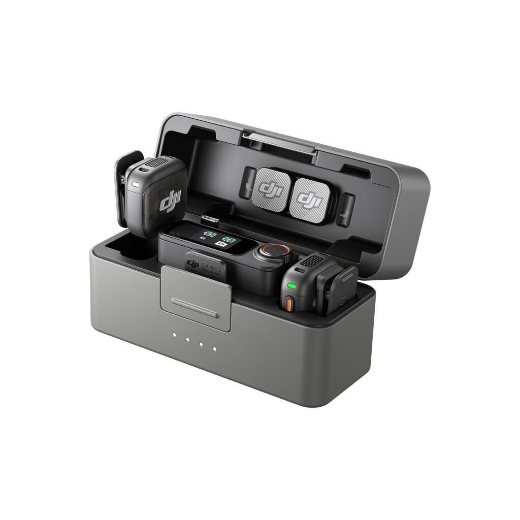 DJI Mic 3 (2 TX + 1 RX + Charging Case)
