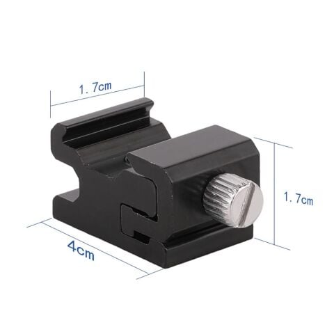 Fotga V23 1/4'' Tripod Vida to Cold Shoe Çevirici