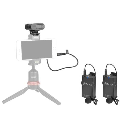 Boya BY-WM4 Pro K2 Kablosuz İkili Yaka Mikrofonu