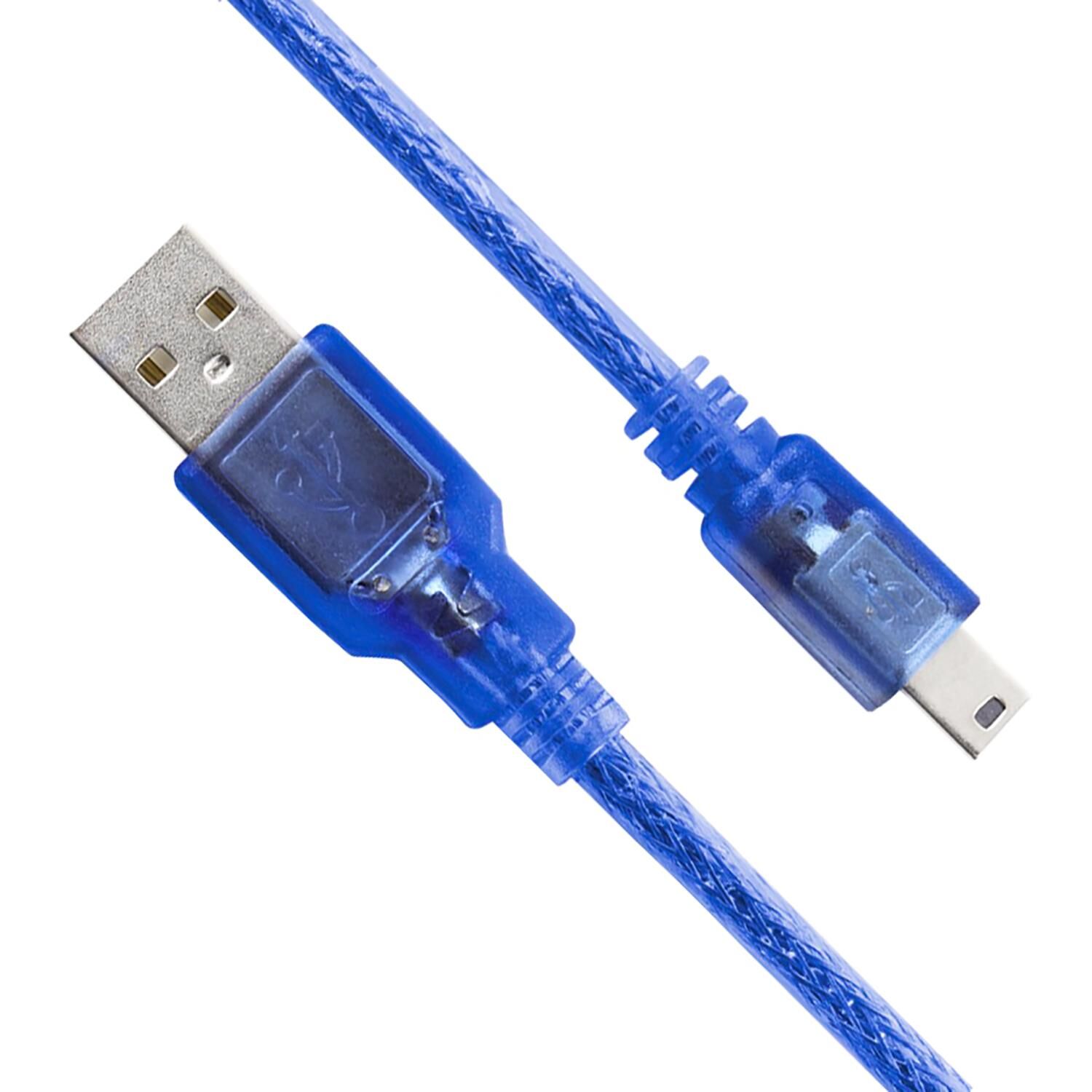 Universal 5-Pin Mini Usb Data ve Şarj Kablosu 10 m
