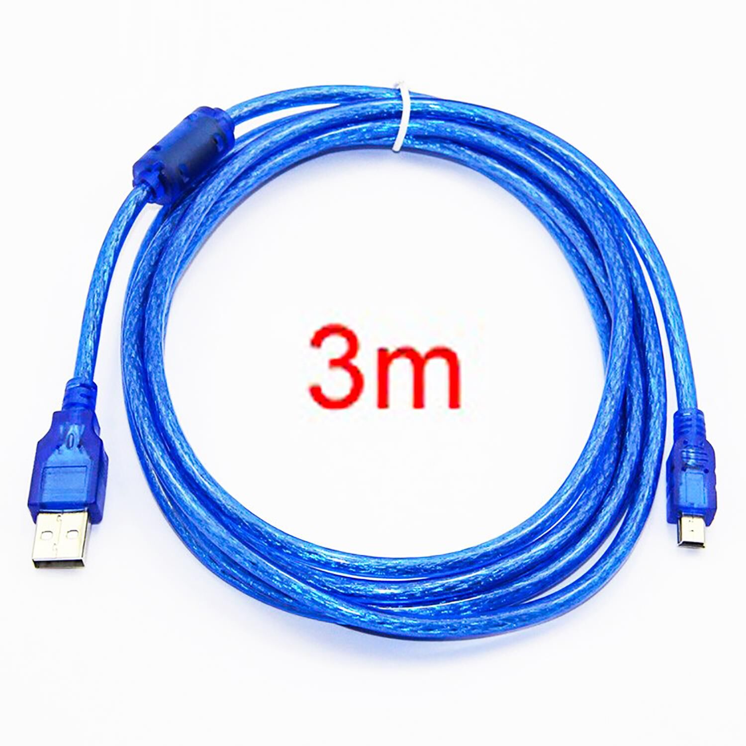 Universal 5-Pin Mini Usb Data ve Şarj Kablosu 3 mt