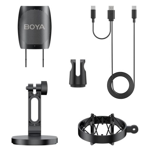 BOYA K9 Vibrant Lighting Condenser USB Mikrofon