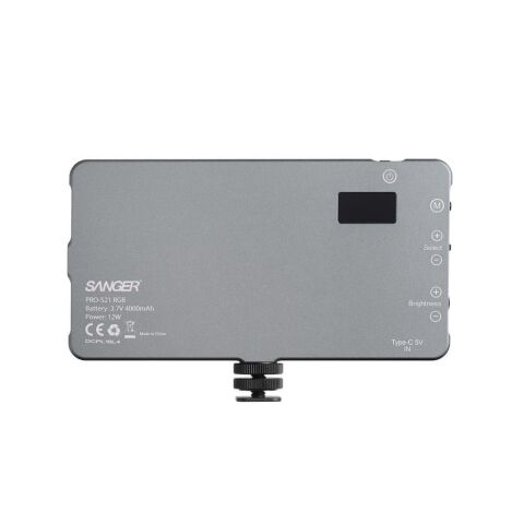 Sanger PRO-S21 v2 RGB LED Video Işığı
