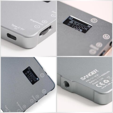 Sanger PRO-S21 v2 RGB LED Video Işığı