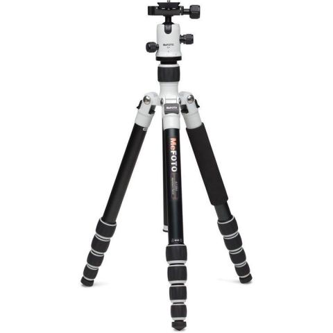 MeFOTO A1350Q1W RoadTrip Aluminum Travel Tripod Kit (White)