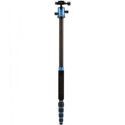 MeFOTO C1350Q1B RoadTrip Carbon Fiber Travel Tripod Kit(Blue)