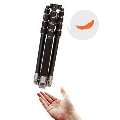 MeFOTO C1350Q1B RoadTrip Carbon Fiber Travel Tripod Kit(Blue)