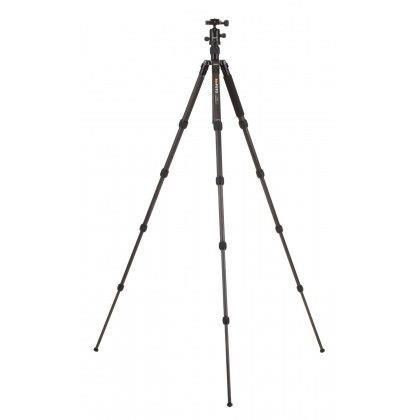 MeFOTO C1350Q1K RoadTrip Carbon Fiber Travel Tripod Kit(Black)