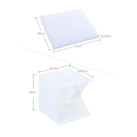 Sanger Portatif 3 Ledli Ürün Çekim Çadırı 40x40cm