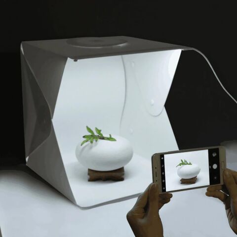 Sanger Portatif 3 Ledli Ürün Çekim Çadırı 40x40cm