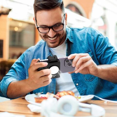 Ulanzi CG02 CapGrip Telefon Kamera Işıklı Deklanşörlü Grip