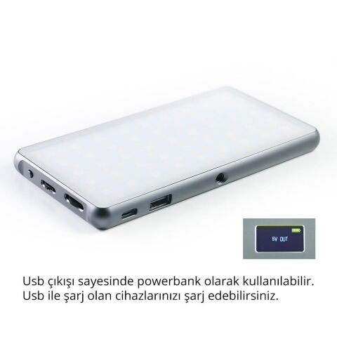 Sanger PRO-S21 RGB Led Video Efekt Işığı