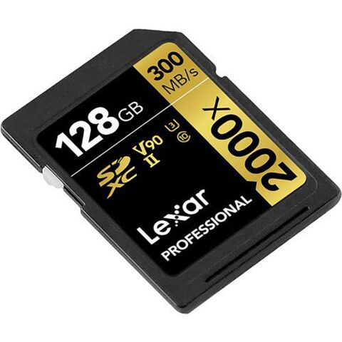 Lexar Professional 128GB 300mb/s SDXC Hafıza Kartı
