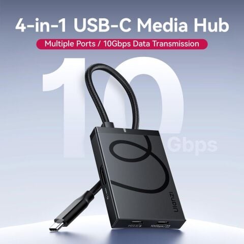 Ulanzi H1 4'ü 1 Arada USB-C Medya Hub