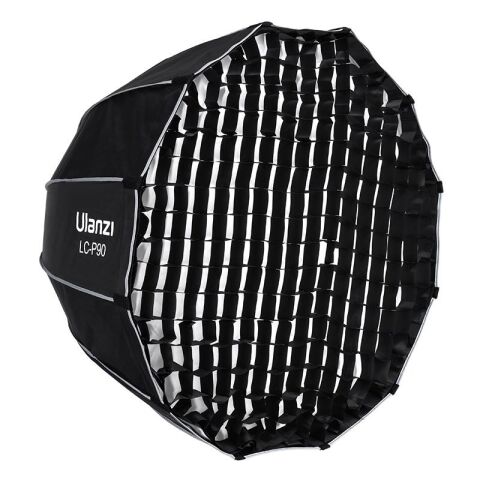 Ulanzi LC-P90 Quick Release Hızlı Kurulum Izgaralı Softbox 90cm