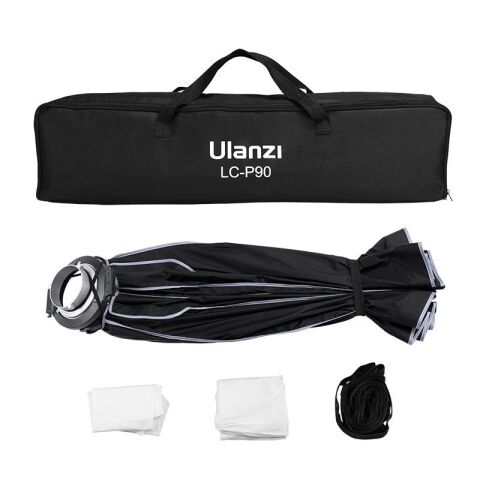 Ulanzi LC-P90 Quick Release Hızlı Kurulum Izgaralı Softbox 90cm