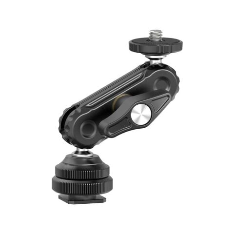 Ulanzi R098 Double Ball Head Magic Arm (1/4''-20 ve Cold Shoe)