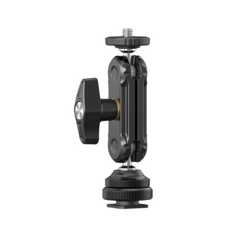 Ulanzi R098 Double Ball Head Magic Arm (1/4''-20 ve Cold Shoe)