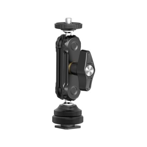 Ulanzi R098 Double Ball Head Magic Arm (1/4''-20 ve Cold Shoe)