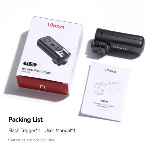 Ulanzi TT-01 Kablosuz Flaş Tetikleyici L002