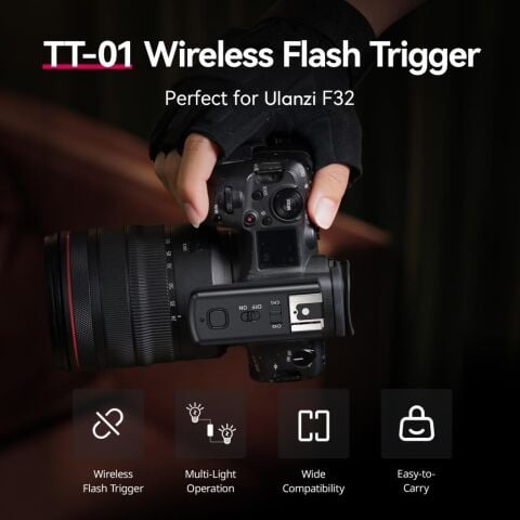 Ulanzi TT-01 Kablosuz Flaş Tetikleyici L002