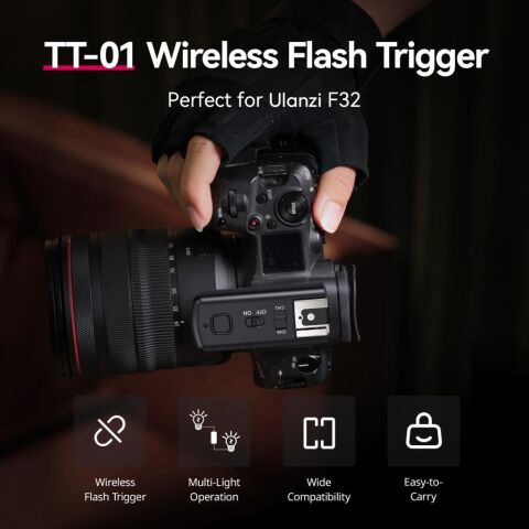 Ulanzi TT-01 Kablosuz Flaş Tetikleyici L002