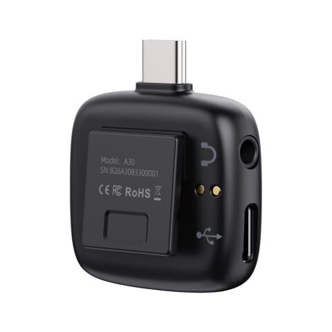 Ulanzi A30 Tiny 2 Kişilik Mikrofon Seti - Siyah