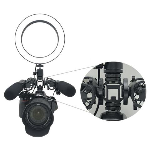 Fotga V39 Flash Bracked Çoğaltıcı Üç Girişli