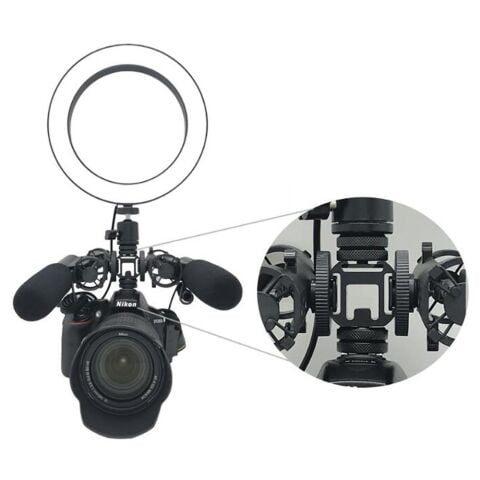 Fotga V39 Flash Bracked Çoğaltıcı Üç Girişli