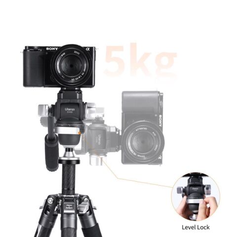 Ulanzi EH09 Inverted Ball Head Video Tripod Başlığı