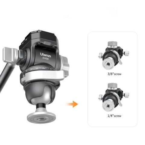 Ulanzi EH09 Inverted Ball Head Video Tripod Başlığı