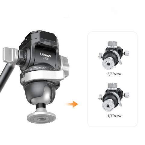 Ulanzi EH09 Inverted Ball Head Video Tripod Başlığı