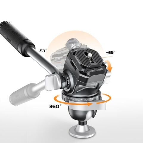 Ulanzi EH09 Inverted Ball Head Video Tripod Başlığı