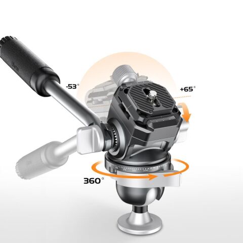 Ulanzi EH09 Inverted Ball Head Video Tripod Başlığı