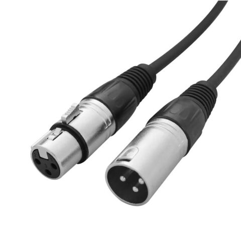 Dişi XLR to Erkek XLR Mikrofon Kablosu 5m