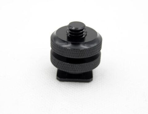 Fotga V12 3/8'' Erkek Vida to Hot Shoe Çevirici