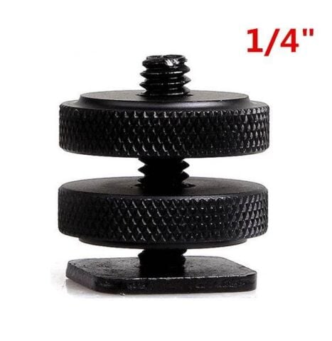 Fotga V02 1/4'' Erkek Vida to Hot Shoe Çevirici