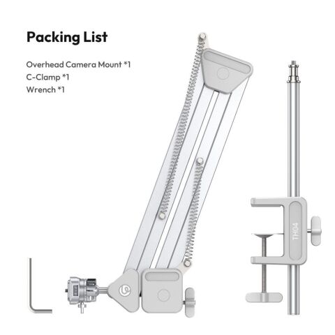 Ulanzi TH04 Masaüstü Kamera Üstten Çekim Standı