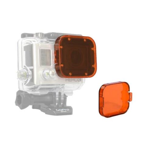 Gopro Dive Housing İçin Turuncu Filtre