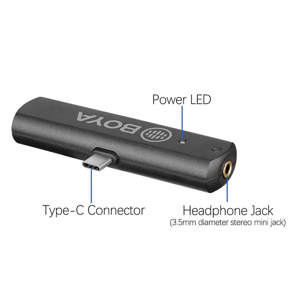 Boya BY-WM4 Pro-K6 Type-c İkili Kablosuz Mikrofon