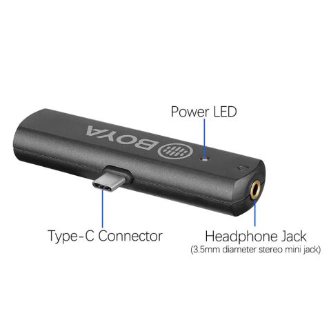 Boya BY-WM4 Pro-K6 Type-c İkili Kablosuz Mikrofon