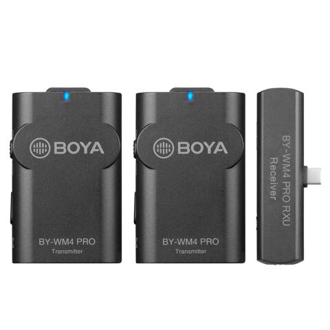 Boya BY-WM4 Pro-K6 Type-c İkili Kablosuz Mikrofon