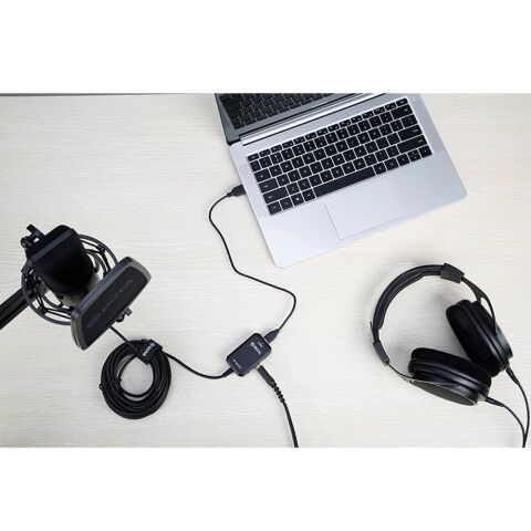 Boya BY-BCA70 48V Phantom Mobil XLR Mikrofon Kablo