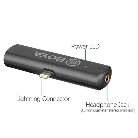 Boya BY-WM4 Pro-K3 Iphone Kablosuz Mikrofon