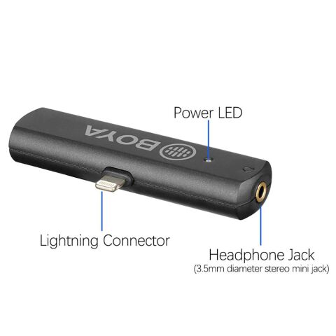 Boya BY-WM4 Pro-K3 Iphone Kablosuz Mikrofon