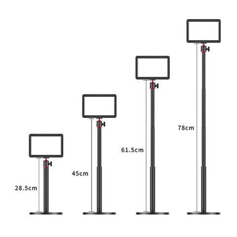 Vijim K5 Canlı Yayın için Masaüstü LED Video Işığı