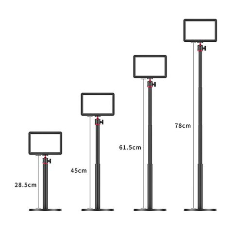 Vijim K5 Canlı Yayın için Masaüstü LED Video Işığı