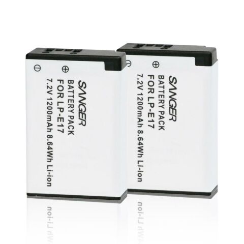 Canon EOS M6 İkili USB Şarj ve Batarya Paketi