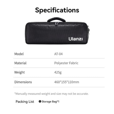 Ulanzi AT-04 Tripod ve Dolly Taşıma Çantası
